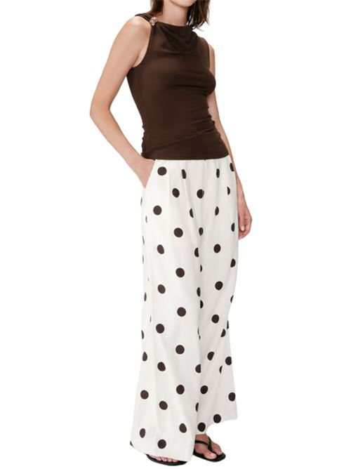 Top con drappeggio Grace & Mila | SS2627046CHOC
